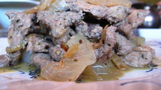 Calf Liver Austrian style