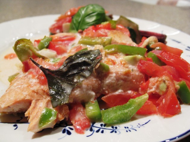 Coconut Ginger Salmon